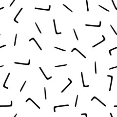Seamless pattern - letters L