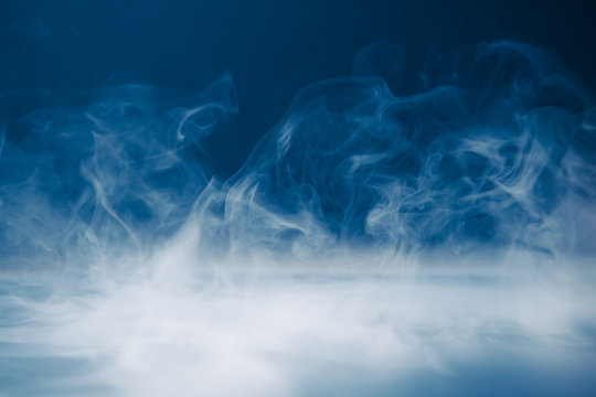 smoke background and dense fog