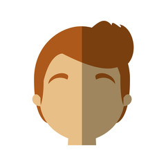 character face man sport life shadow vector illustration eps 10