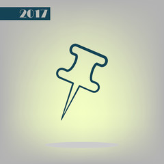 Push pin icon