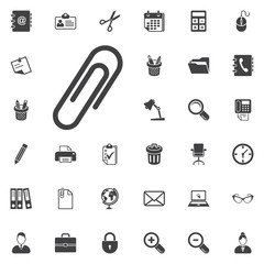 paper clip icon