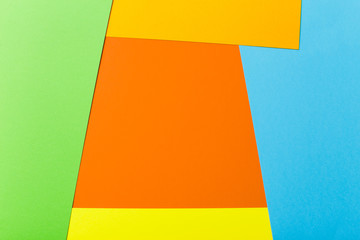 frame paper background, top view flat lay