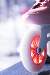 Inline freestyle roller skates