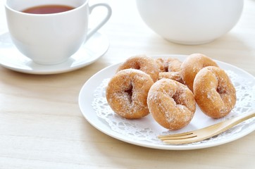 ドーナッツと紅茶

