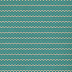Vintage Textured Background with Blue Green Chevron Stripes