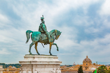 Obraz premium Altar of the Fatherland in Rome Italy