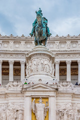 Altar of the Fatherland in Rome Italy