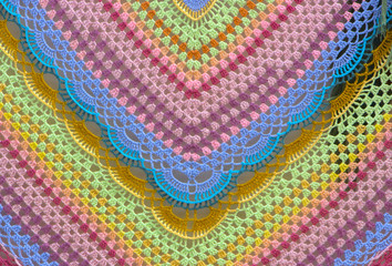 knitting wool texture closeup photo background