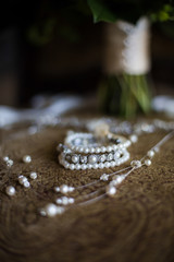 Bridal Jewelry with pearls