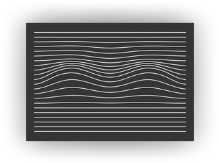 Abstract wavy lines, vector eps10