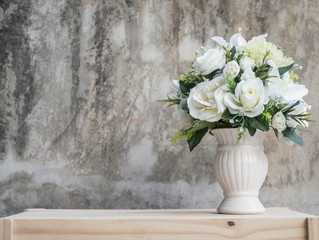 bouquet flower in vase