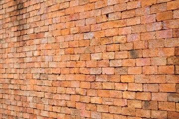 Background brick wall.