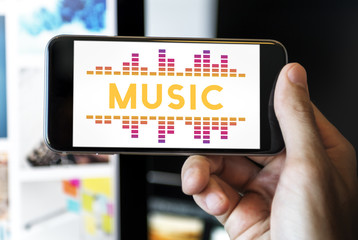 Music Audio Song Wave Graphic Concept