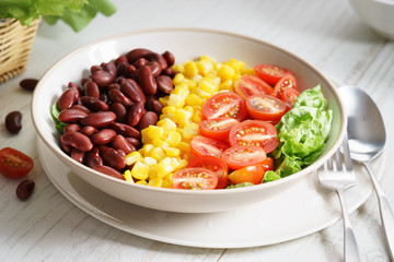 colorful fresh salad