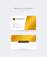 Business card design illustration