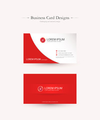 Business card design illustration