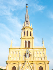 Fototapeta na wymiar Holy Rosary church in Bangkok