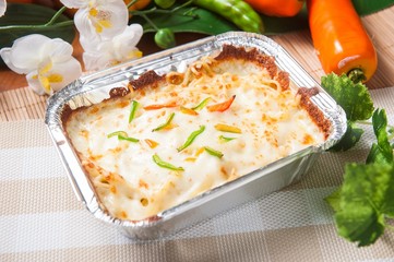 cheese oven spaghetti 