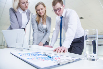Fototapeta premium businessteam