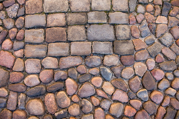 altes, historisches Strassenpflaster