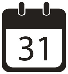 calendar icon vector