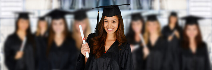 Student Graduating School