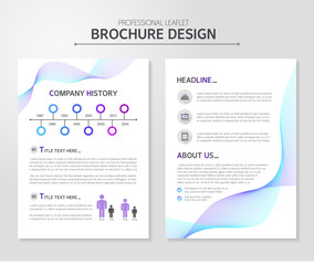 Business brochure set