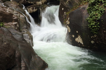 Khao Cha Mao Waterfall in Rayong Thailand
