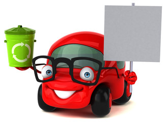 Fun car - 3D Illustration