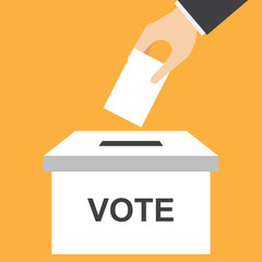 vote , voting , election. vector illustration.