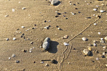 Lovely beach with lots of pebbles
