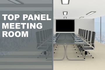 Top Panel Meeting Room concept