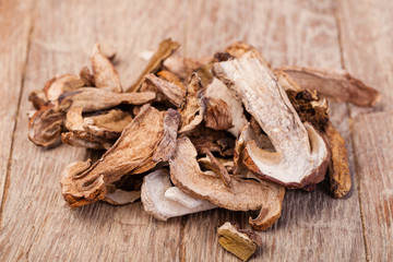 dried mushrooms