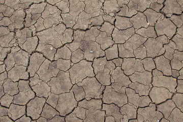 Crack earth global warming effect background