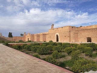 Obraz premium el badi palace in marrakesh