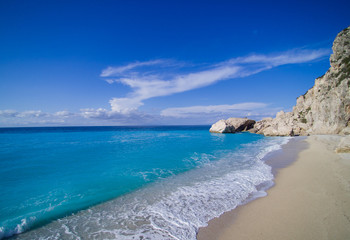 Kathisma beach Lefkas Greece