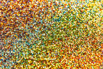 Glitter, Glitzer, bunte Lichter