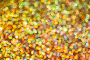 Glitter, Glitzer, bunte Lichter