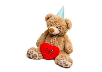 Big Bear soft toy isolated