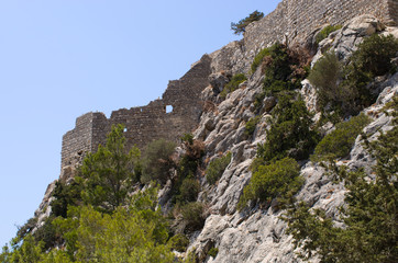 Castle of Monolithos, Rhodes island, Greece