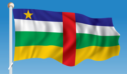 Flag of Central African Republic