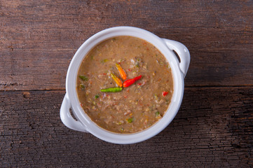 fermented fish spicy dip