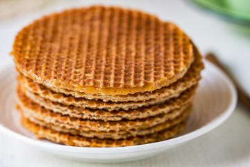 Pile of Stroopwafel