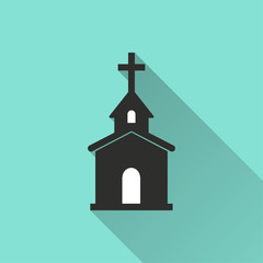 Church - vector icon.