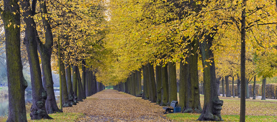 Herrenhäuser Gärten Herbst Panorama