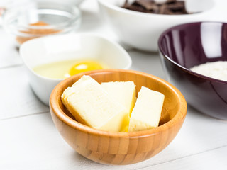 Fresh Butter On Kitchen Table