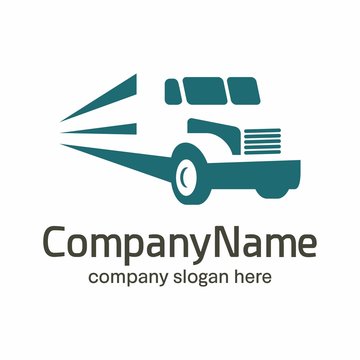 Truck logo icon vector template