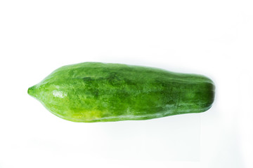 papaya isolated on white background
