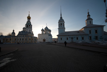 Fototapeta na wymiar Vologda Kremlin