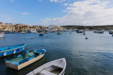 Marsaxlokk, malerisches Fischerdorf auf Malta